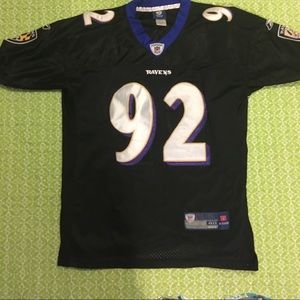 Haloti Ngata old realistic ravens jersey